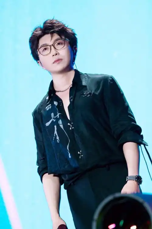 毛不易深v黑衬衫##2024文汇河海音乐节##毛不易挤进蛊系赛道