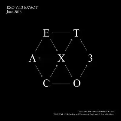 【24k纯伯贤】exo专辑封面高清大图 《exact 》封面1