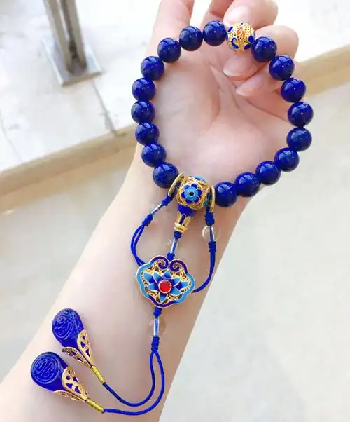 富察容音手链女延禧攻略秦岚皇后同款清十八子手串如懿传旗袍压襟橦华