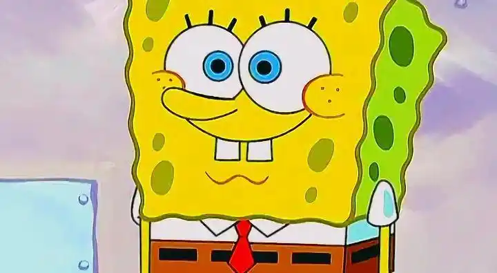 海绵宝宝是个优秀员工,强壮有自信和灿烂笑容,是形容你的吗?