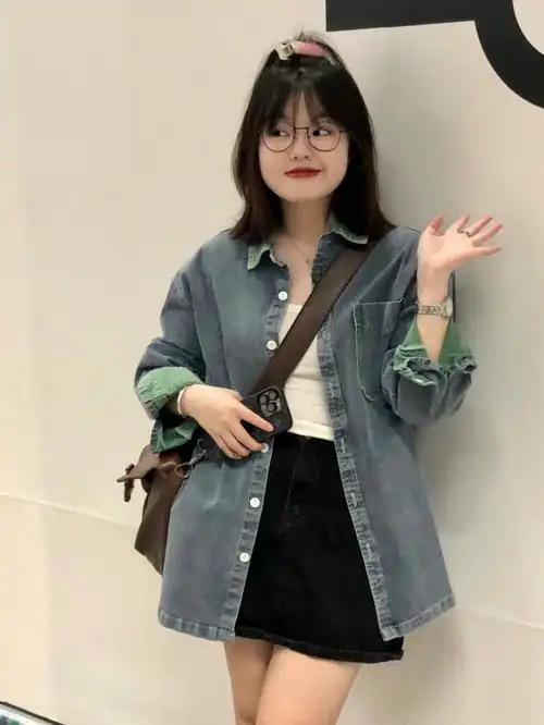 155110斤微胖穿搭是爱笑的小姐姐一枚吖