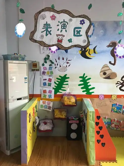 幼儿园环创表演区