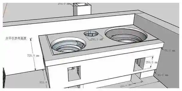 新式无烟节能柴火灶的结构设计附尺寸