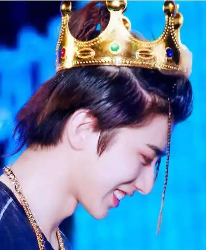 男明星戴皇冠王源像长老蔡徐坤像王子朱正廷像魔法师