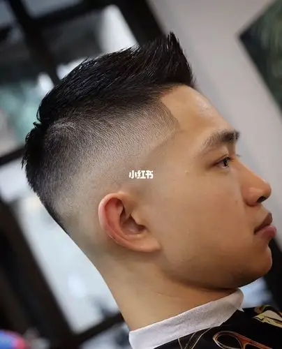 男士飞机头渐变