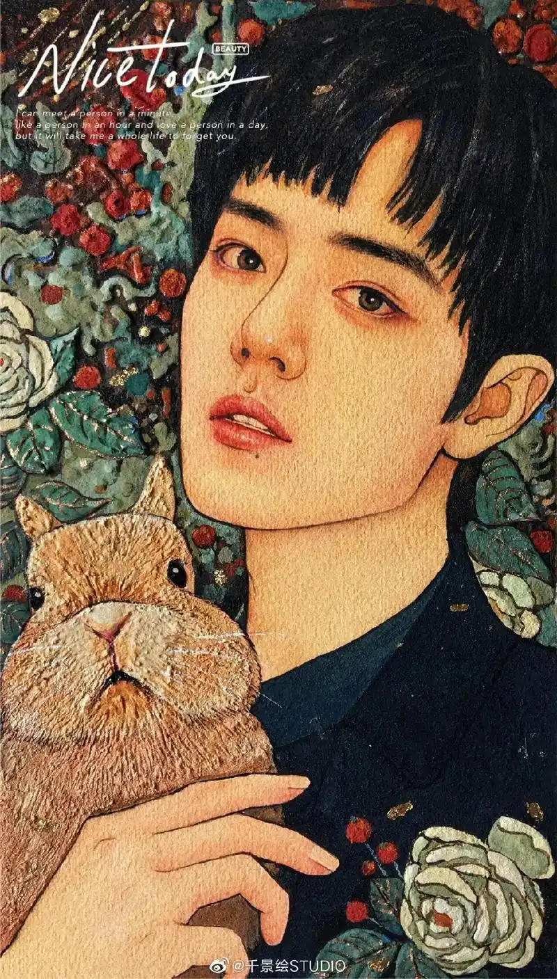 画的肖战太好看了,我也想拥有这么帅的肖战#肖战 #肖战玉骨遥 - 抖音