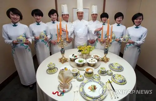 钓鱼台国宴时隔4年亮相韩国