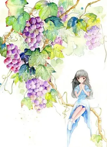 插画# #小清新# #治愈系# #二次元# #唯美# #动漫# #水彩# #森系