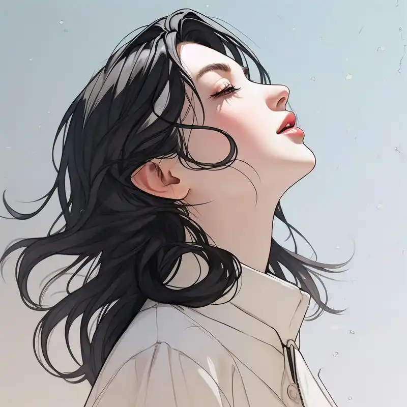 92 高冷女生侧脸头像精选 探索高冷女生的神秘魅力,一组精选侧脸