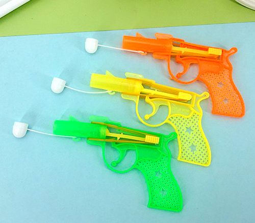 80后经典怀旧回忆玩具橡皮筋枪儿时记忆皮筋拉枪啪啪塑料枪小礼物