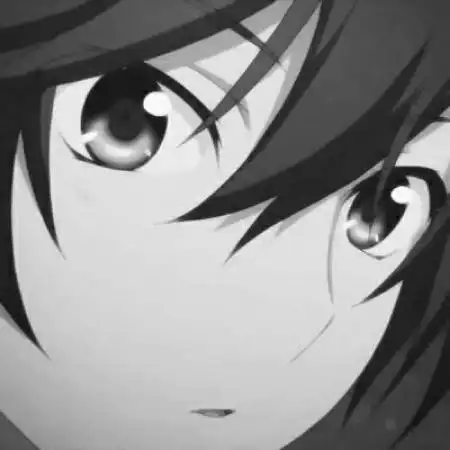 黑色丧系男生头像黑色丧系动漫男头孤独坠落黑暗系