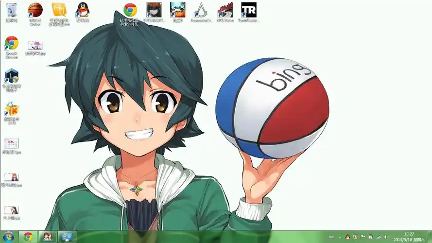 微软日本官方win7娘系统萌化.