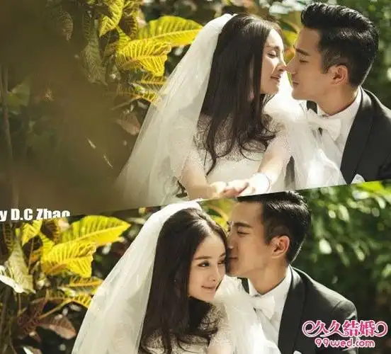 刘凯威杨幂巴厘岛婚纱照