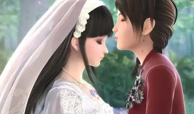 叶罗丽梦魇中王默的婚纱照很漂亮水王子化为无情富二代