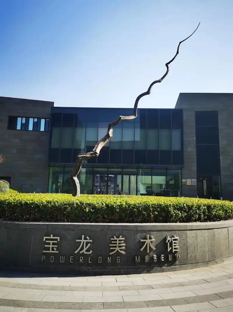 第一次陪宝宝去看了宝龙美术馆的画展,看看画画的人儿并欣赏画画 - 抖