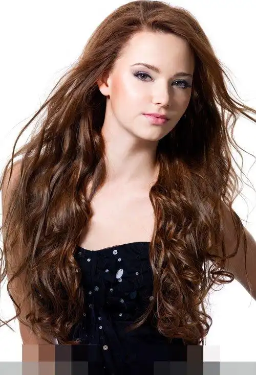 大盘点女孩子锡纸烫头发造型双重潮流度的女孩子卷烫发