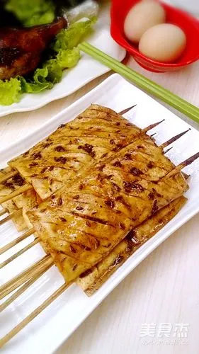 香烤孜然豆腐串