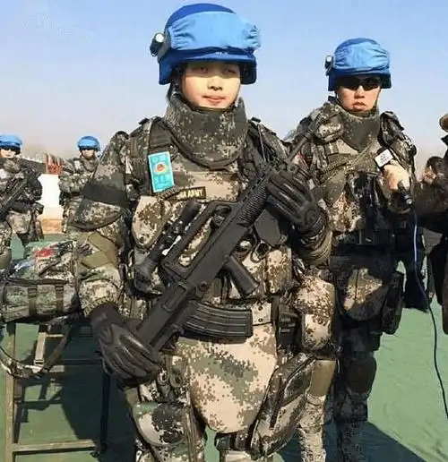 看了中国维和部队的装备,稍微有那么一点放心!