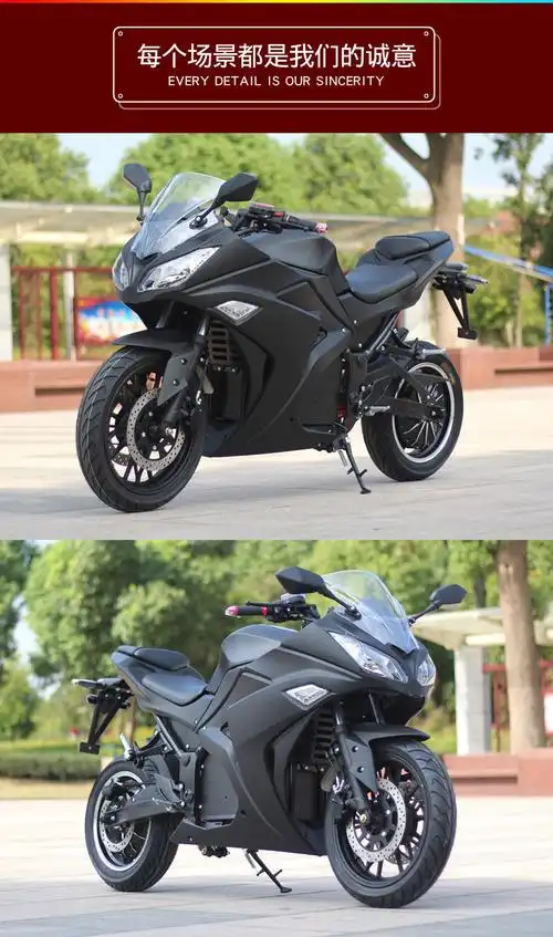 地平线电动摩托车小忍者大跑车电瓶车电动车电摩公路赛街车可上牌