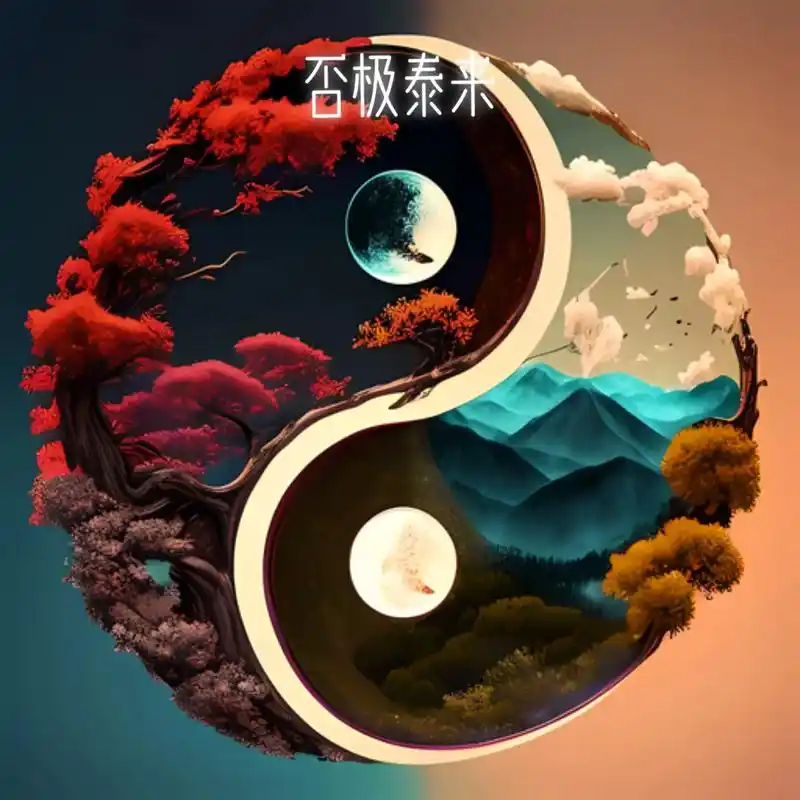 易有太极,是生两仪,两仪生四象,四象生八卦.太极转运图(抖音 - 抖音