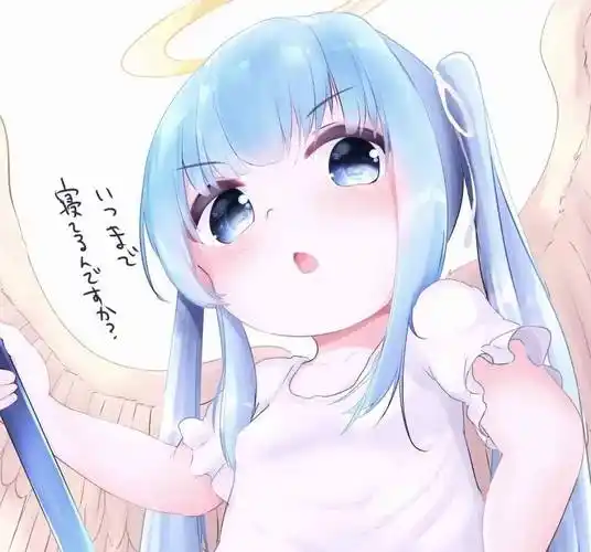 甜美调色动漫女生头像