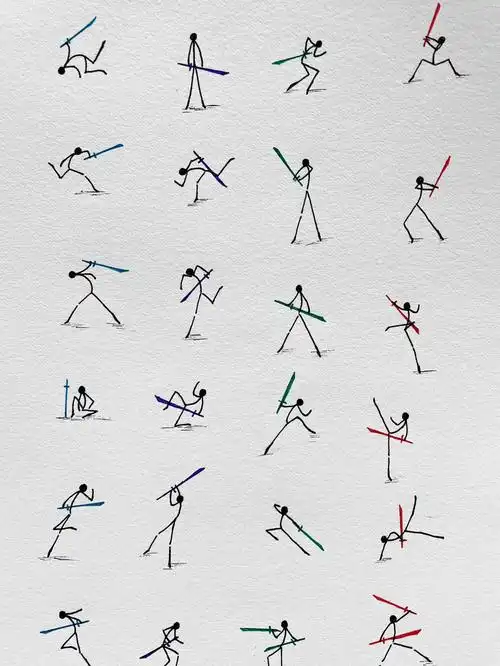 火柴人基础动作教程