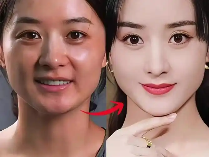 赵丽颖原来也是有变化的