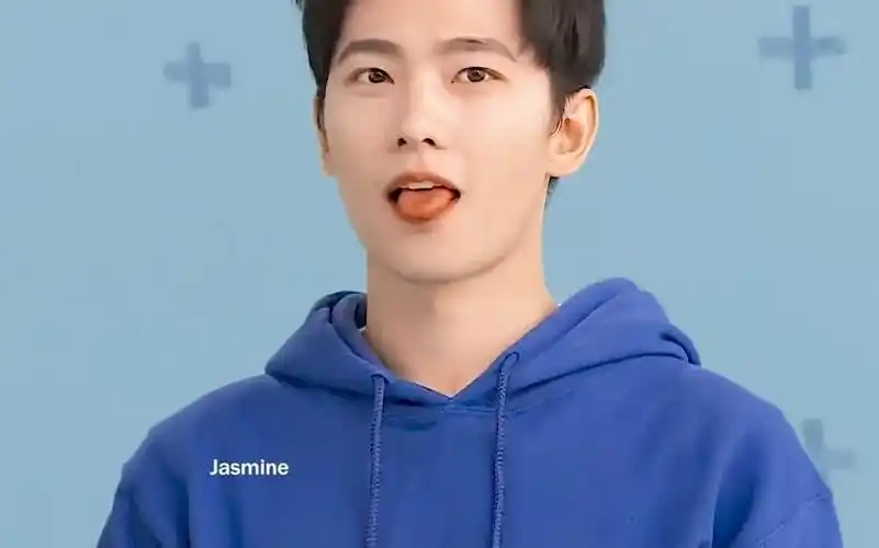 吐舌头真的太可爱了吧!#杨洋