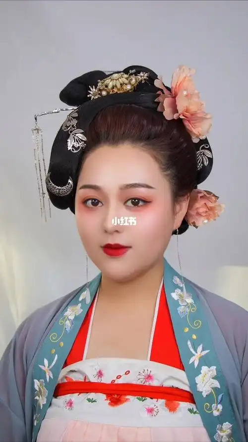 唐朝古装盘发教程,化妆师必学古风盘发技巧# 古装造型