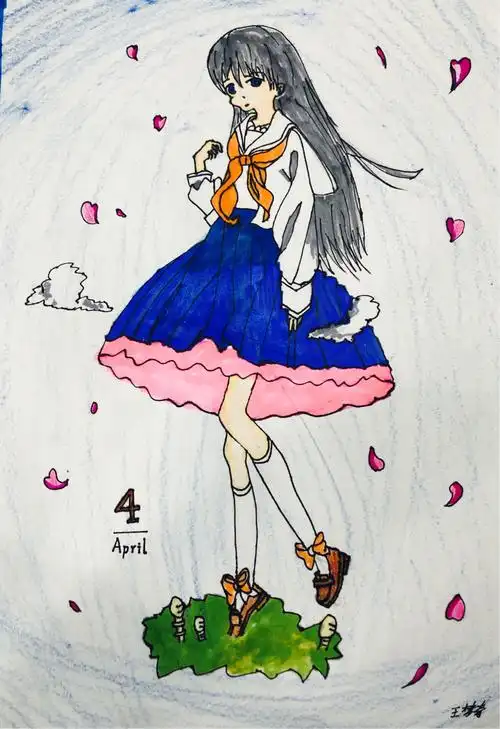 2018.12.16周日上午8:00总校区国际动漫班作品《多彩的四季》