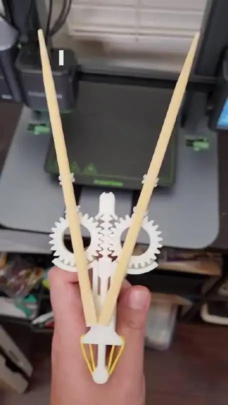 更适合美国宝宝用筷子的美式筷子枪