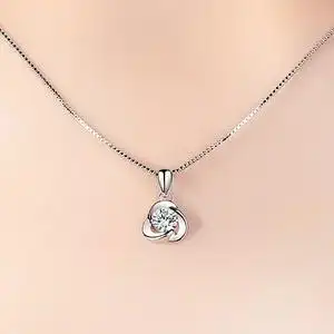 周大生18k钻石项链