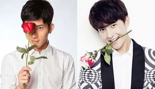 井柏然挑战杨洋杀马特 "基情cp"共饰一角