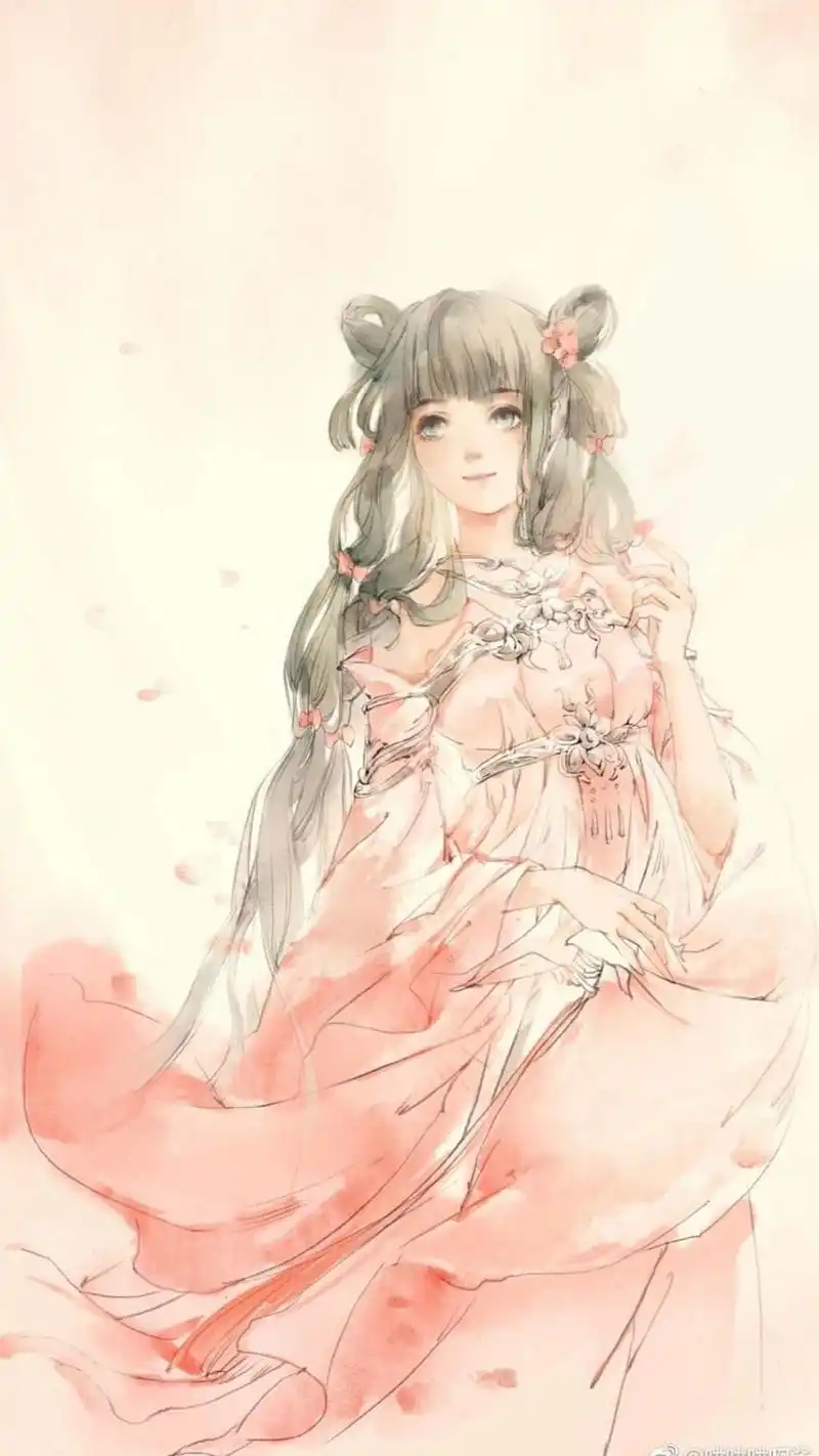 二次元古风美女