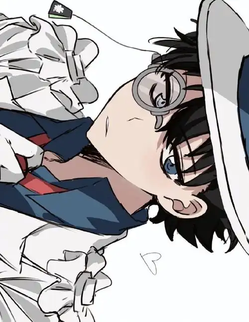 名侦探柯南#可爱又帅气的怪盗基德,斗子的脸秒了一切!x:ameyu