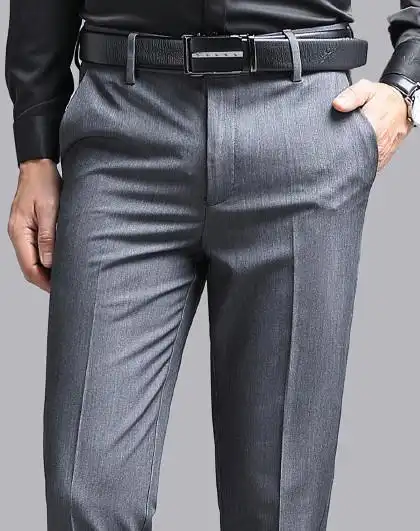 西裤男士直筒薄款西装裤夏季西服裤子男商务正装男式休闲长裤