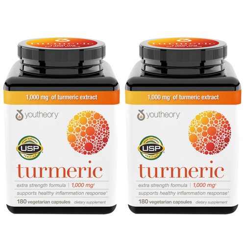 姜黄素胶囊180粒姜黄素美国进口c3姜黄素大瓶装2瓶装