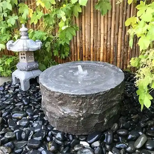 小庭院最适合的水景——涌泉,精致有趣,活泼灵动_流水声_花园里_设计