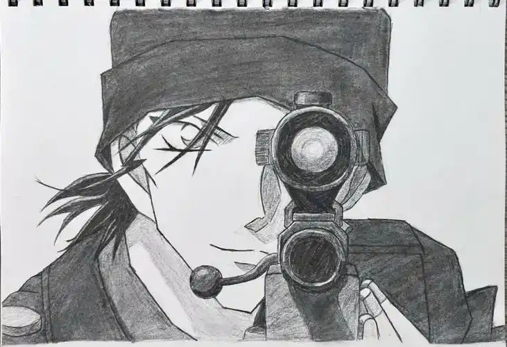 赤井秀一手绘教程