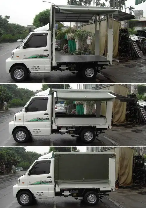 南投货车帆布铁架,遮阳棚,帆布车库 - 货车帆布铁架,华隆铁架帆布行