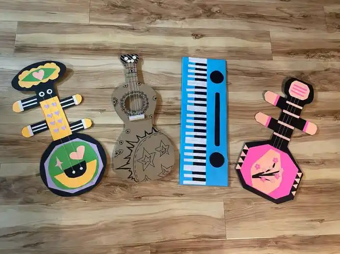 幼儿园手工乐器09