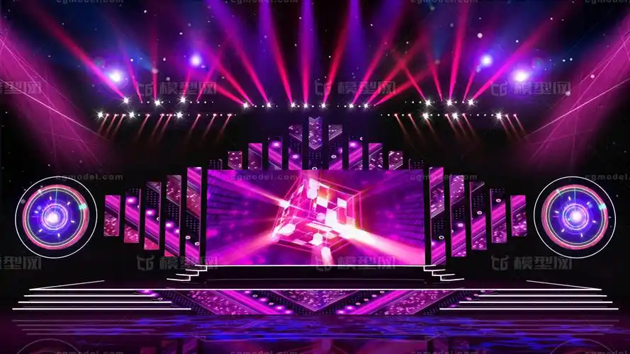 演唱会舞台效果图(含psd文件)