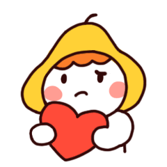 鸭梨妹微信表情gif