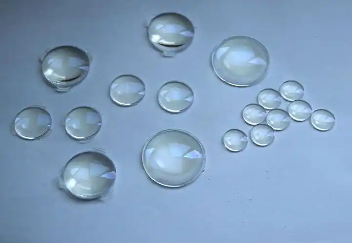 厂家直供亚克力双凸镜片非球面光学透镜34mm带边vr3d眼镜放大镜片