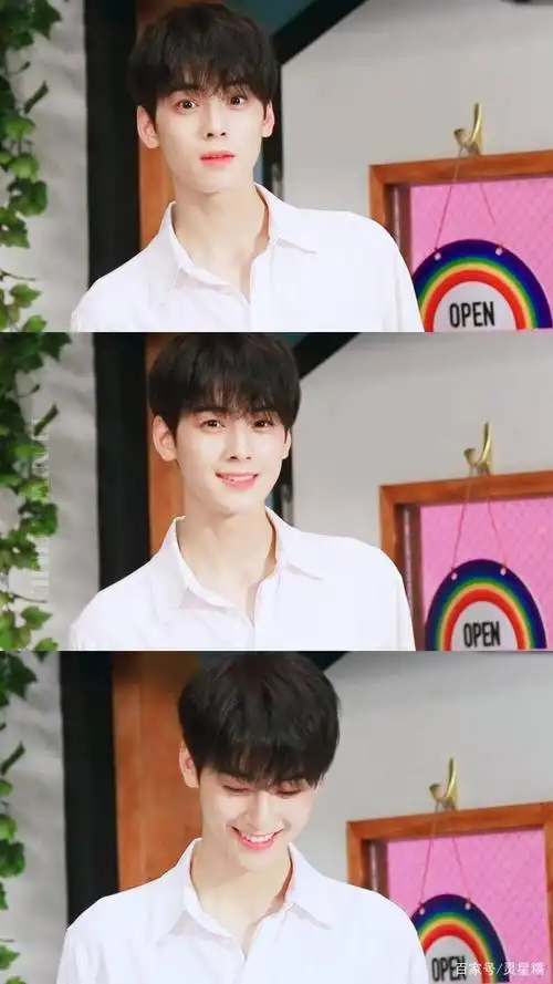 盘点韩国脸蛋天才车银优的那些治愈笑容.