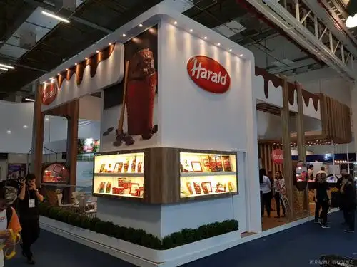 食品展位设计图