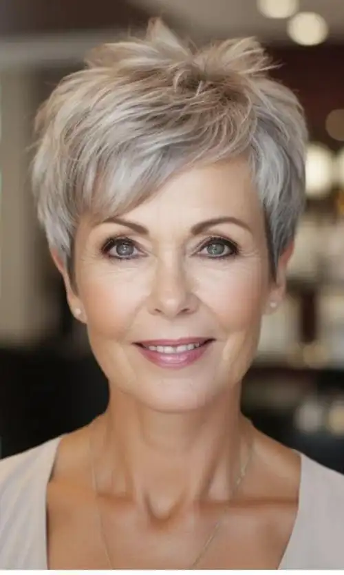 中年女性发型别乱剪,最好试试层次短发,好看时尚有气质