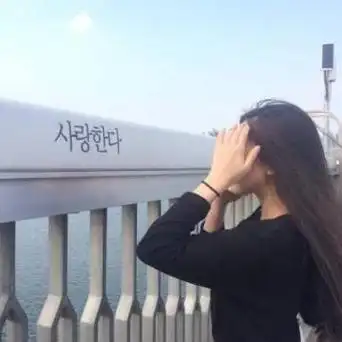 韩国热门好看女生微信背影头像 我冷酷无情全都拜你所赐