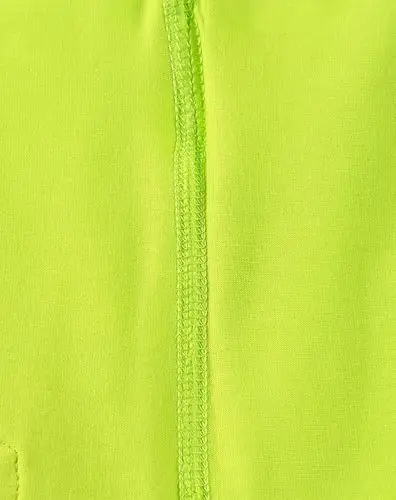 荧光绿梦想的色彩v领t恤