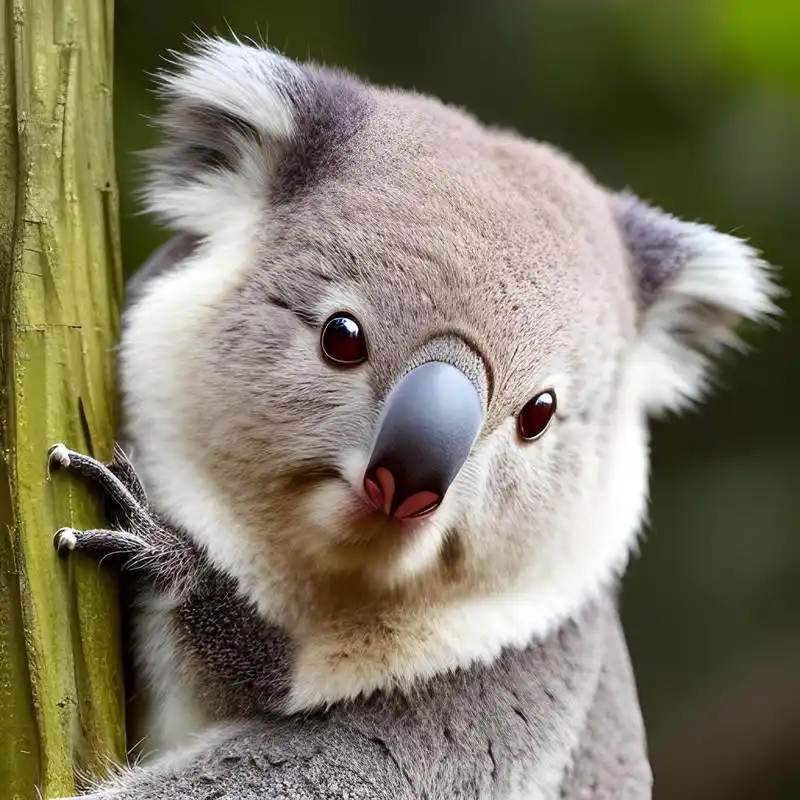 遇见一只呆萌的小可爱 #考拉